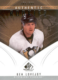 2009-10 SP Game Used #184 Ben Lovejoy RC