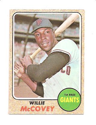 1968 Topps #290 Willie McCovey