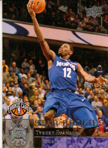 2009-10 Upper Deck #240 Tyreke Evans SP RC
