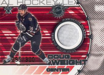 2000-01 Vanguard Dual Game-Worn Patches #7 Doug Weight/Ryan Smyth/300