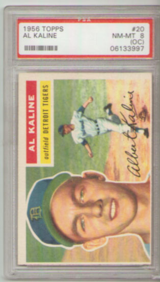 1956 Topps #20 Al Kaline