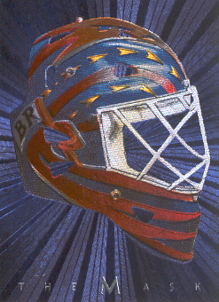 2001-02 Between the Pipes Masks #9 Damian Rhodes