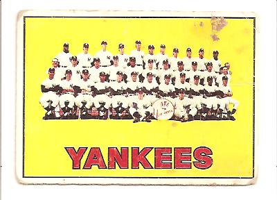1967 Topps #131 New York Yankees TC
