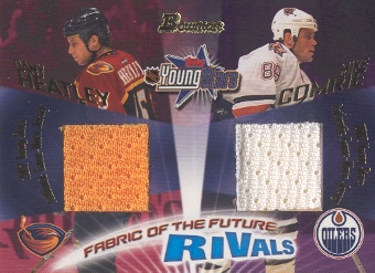 2001-02 Bowman YoungStars Rivals #R6 Mike Comrie/Dany Heatley