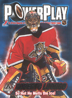 2001-02 Pacific Adrenaline Power Play #17 Roberto Luongo