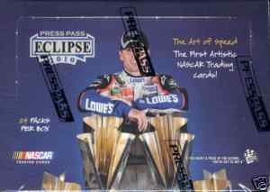 2010 Press Pass Eclipse Racing Factory Sealed HOBBY Box With 1 Autograph & 3 Memorabilia Cards Per Box - In Stock Now 