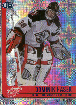 2001-02 Pacific Heads Up Blue #35 Dominik Hasek