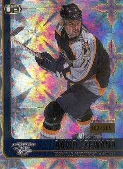 2001-02 Pacific Heads Up Premiere Date #54 David Legwand