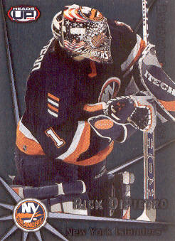 2001-02 Pacific Heads Up Breaking the Glass #14 Rick DiPietro