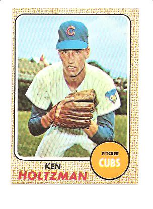 1968 Topps #60 Ken Holtzman