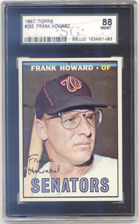 1967 Topps #255 Frank Howard