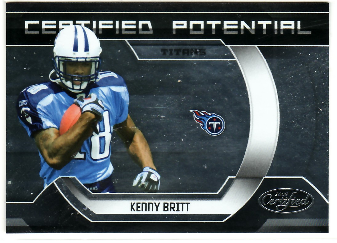 2009 Certified Certified Potential #17 Kenny Britt