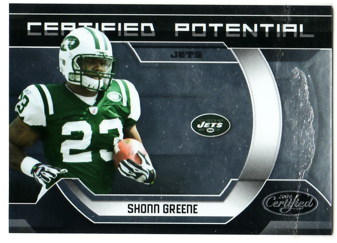 2009 Certified Certified Potential #21 Shonn Greene