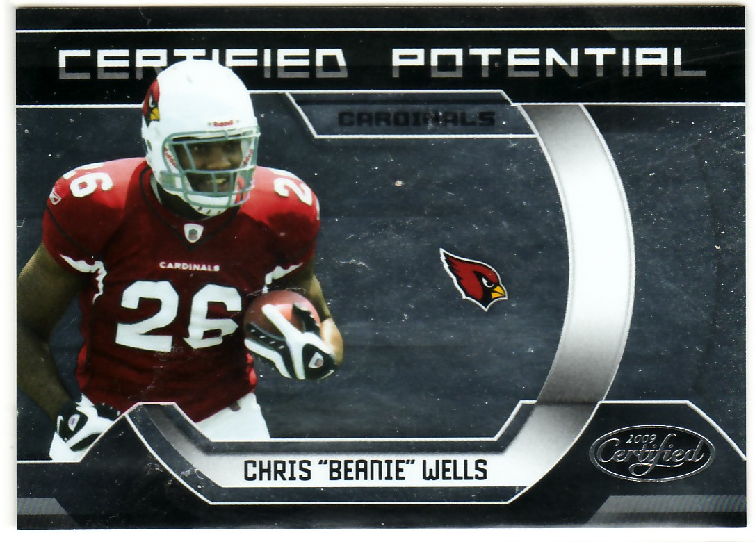 2009 Certified Certified Potential #22 Chris Wells