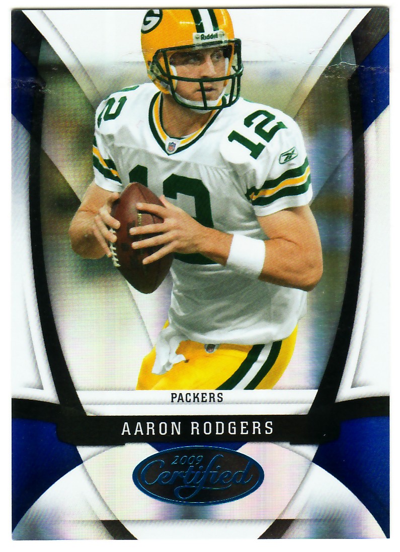 2009 Certified Mirror Blue #44 Aaron Rodgers