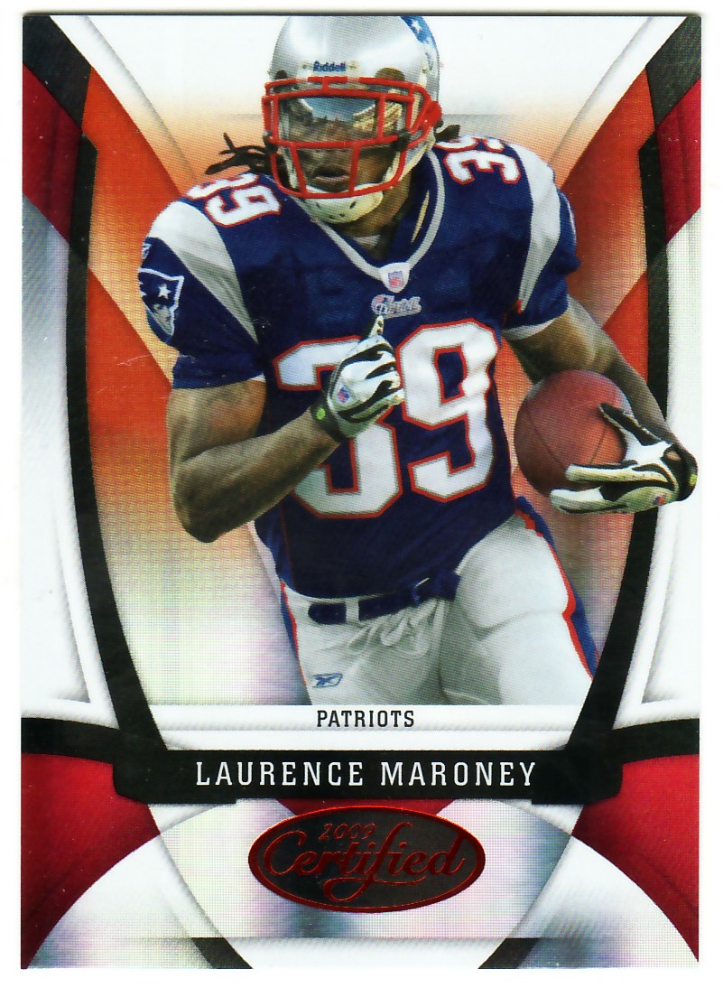 2009 Certified Mirror Red #72 Laurence Maroney