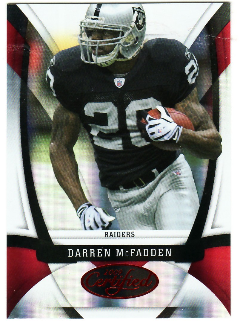 2009 Certified Mirror Red #87 Darren McFadden