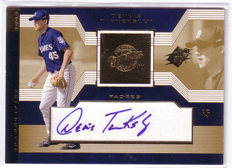2002 SPx #147 Dennis Tankersley AU