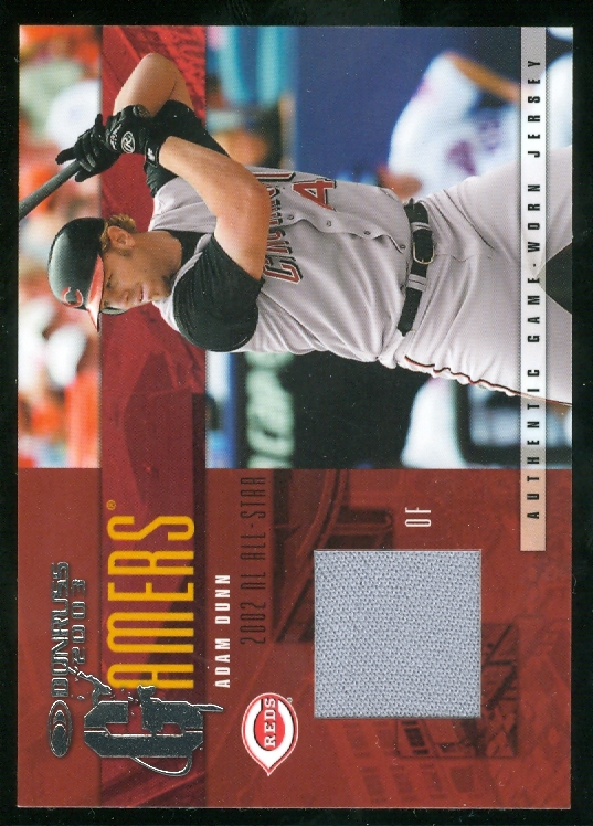 2003 Donruss Gamers Rewards #13 Adam Dunn