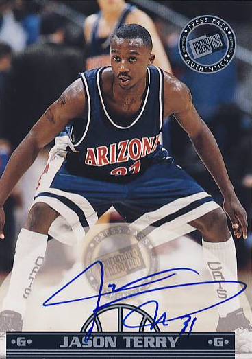 1999 Press Pass Authentics Autographs #8 Jason Terry
