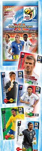 3 PACK LOT : 2010 Panini Adrenalyn FIFA World Cup Soccer (Football)