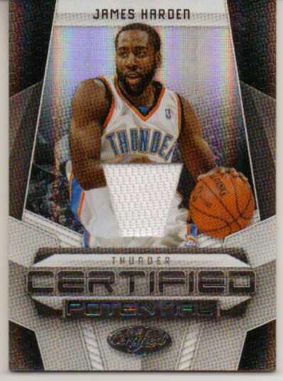2009-10 Certified Potential Materials #25 James Harden/599
