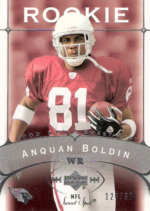 2003 Sweet Spot #192 Anquan Boldin RC
