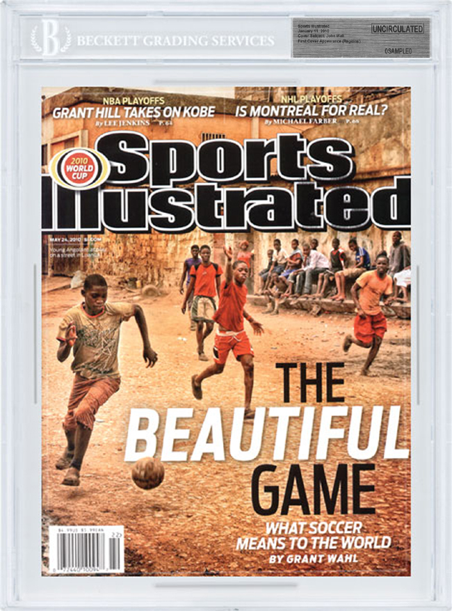 SPORTS ILLUSTRATED BGS SI Uncirculated 2010 WORLD CUP SOCCER 5/24/10