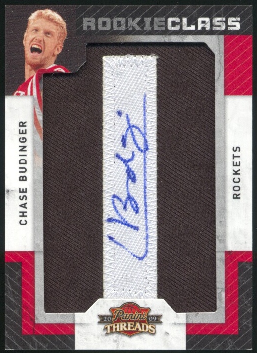 2009-10 Panini Threads #134 Chase Budinger/640 AU RC