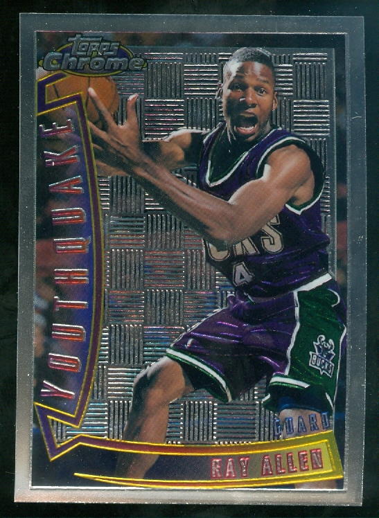 1996-97 Topps Chrome Youthquake #YQ9 Ray Allen