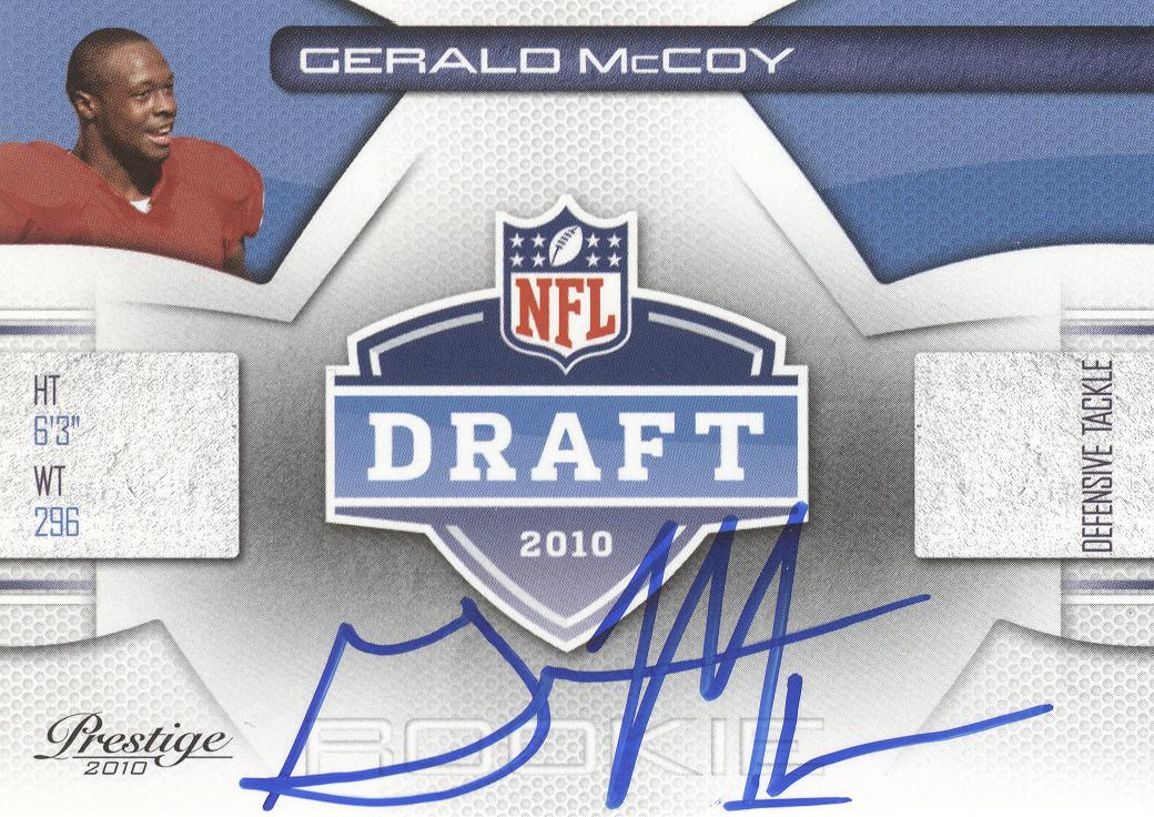2010 Prestige NFL Draft Autographs #3 Gerald McCoy