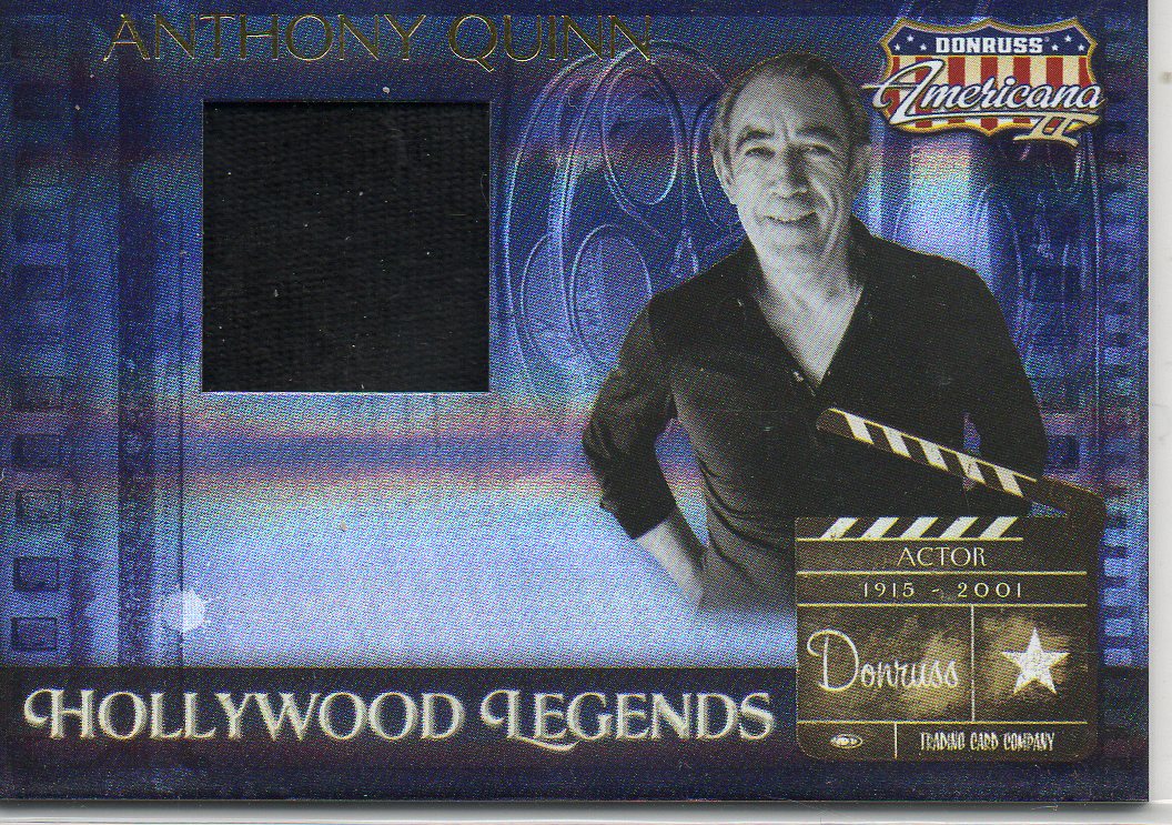 2008 Americana II Hollywood Legends Material #53 Anthony Quinn/500