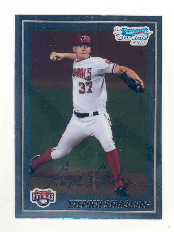 2010 Bowman Chrome Prospects #BCP1 Stephen Strasburg
