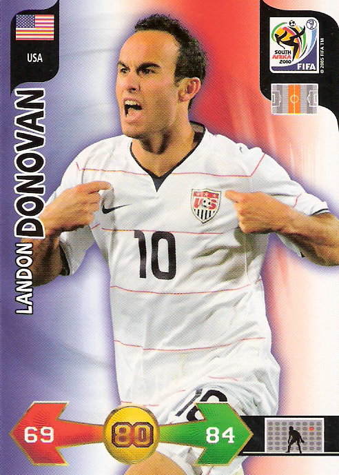 2010 Adrenalyn XL World Cup #64 Landon Donovan