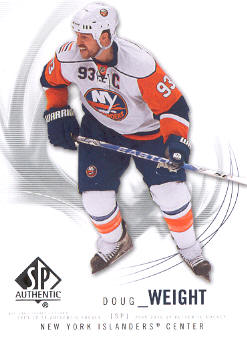 2009-10 SP Authentic #3 Doug Weight