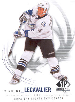 2009-10 SP Authentic #6 Vincent Lecavalier