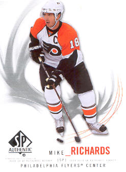 2009-10 SP Authentic #18 Mike Richards