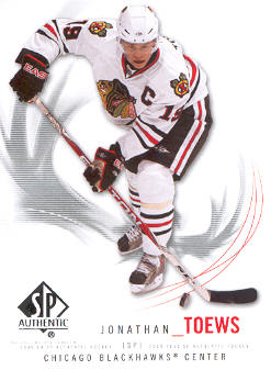2009-10 SP Authentic #19 Jonathan Toews