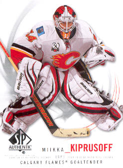2009-10 SP Authentic #24 Miikka Kiprusoff