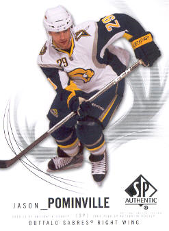 2009-10 SP Authentic #25 Jason Pominville