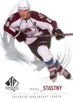 2009-10 SP Authentic #26 Paul Stastny