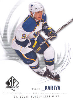 2009-10 SP Authentic #27 Paul Kariya