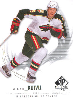 2009-10 SP Authentic #28 Mikko Koivu