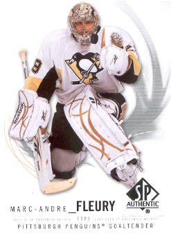 2009-10 SP Authentic #29 Marc-Andre Fleury