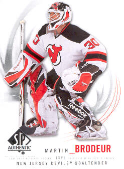 2009-10 SP Authentic #30 Martin Brodeur