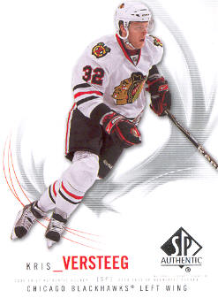 2009-10 SP Authentic #36 Kris Versteeg