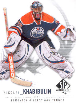2009-10 SP Authentic #44 Nikolai Khabibulin