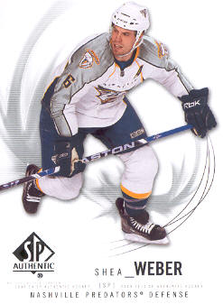 2009-10 SP Authentic #48 Shea Weber