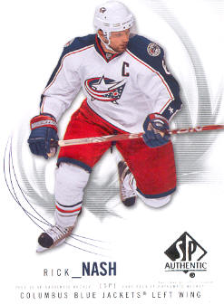 2009-10 SP Authentic #61 Rick Nash