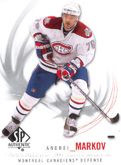 2009-10 SP Authentic #63 Andrei Markov